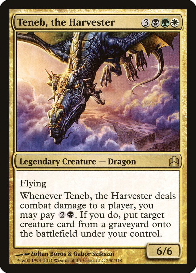 Teneb, the Harvester (230) [Commander 2011] | Odin's Place