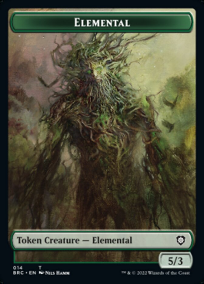 Powerstone // Elemental Double-Sided Token [The Brothers' War Tokens] | Odin's Place