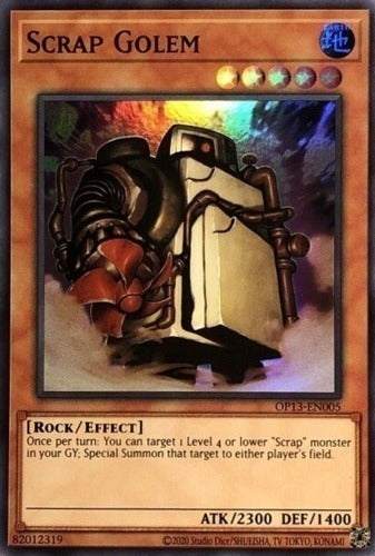 Scrap Golem [OP13-EN005] Super Rare | Odin's Place