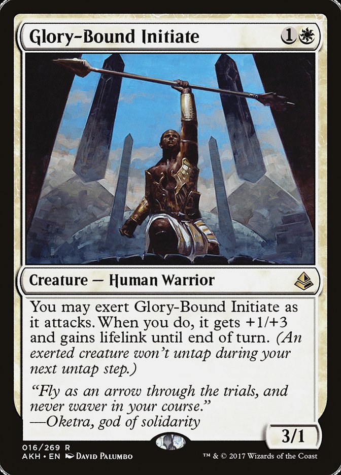 Glory-Bound Initiate (16) [Amonkhet] | Odin's Place