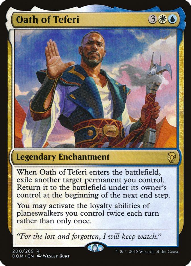 Oath of Teferi (200) [Dominaria] | Odin's Place