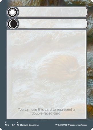 Helper Card (7/9) [Innistrad: Midnight Hunt Tokens] | Odin's Place