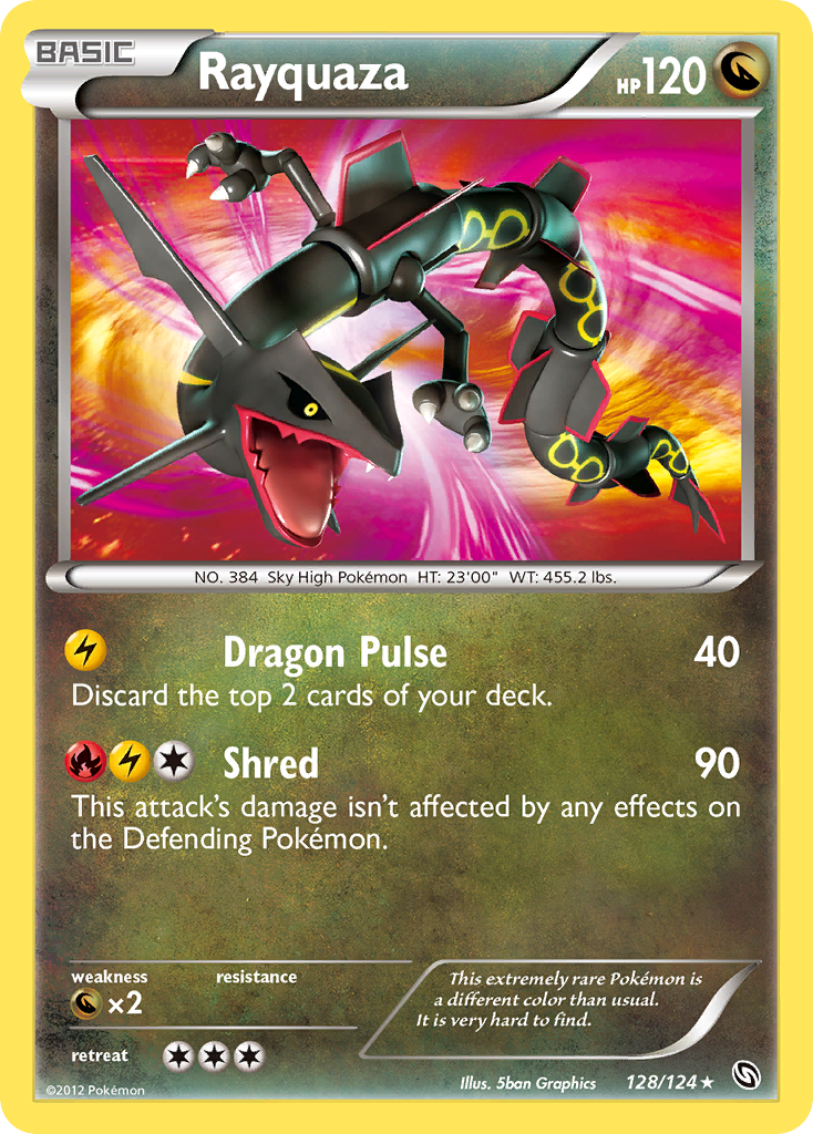 Rayquaza (128/124) [Black & White: Dragons Exalted] | Odin's Place
