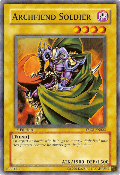 Archfiend Soldier [YSDS-EN005] Common | Odin's Place