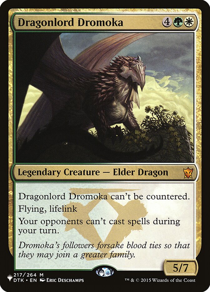 Dragonlord Dromoka [The List] | Odin's Place