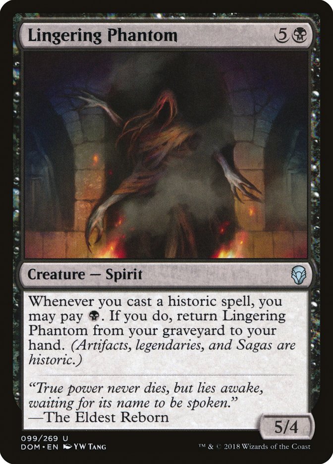 Lingering Phantom (99) [Dominaria] | Odin's Place