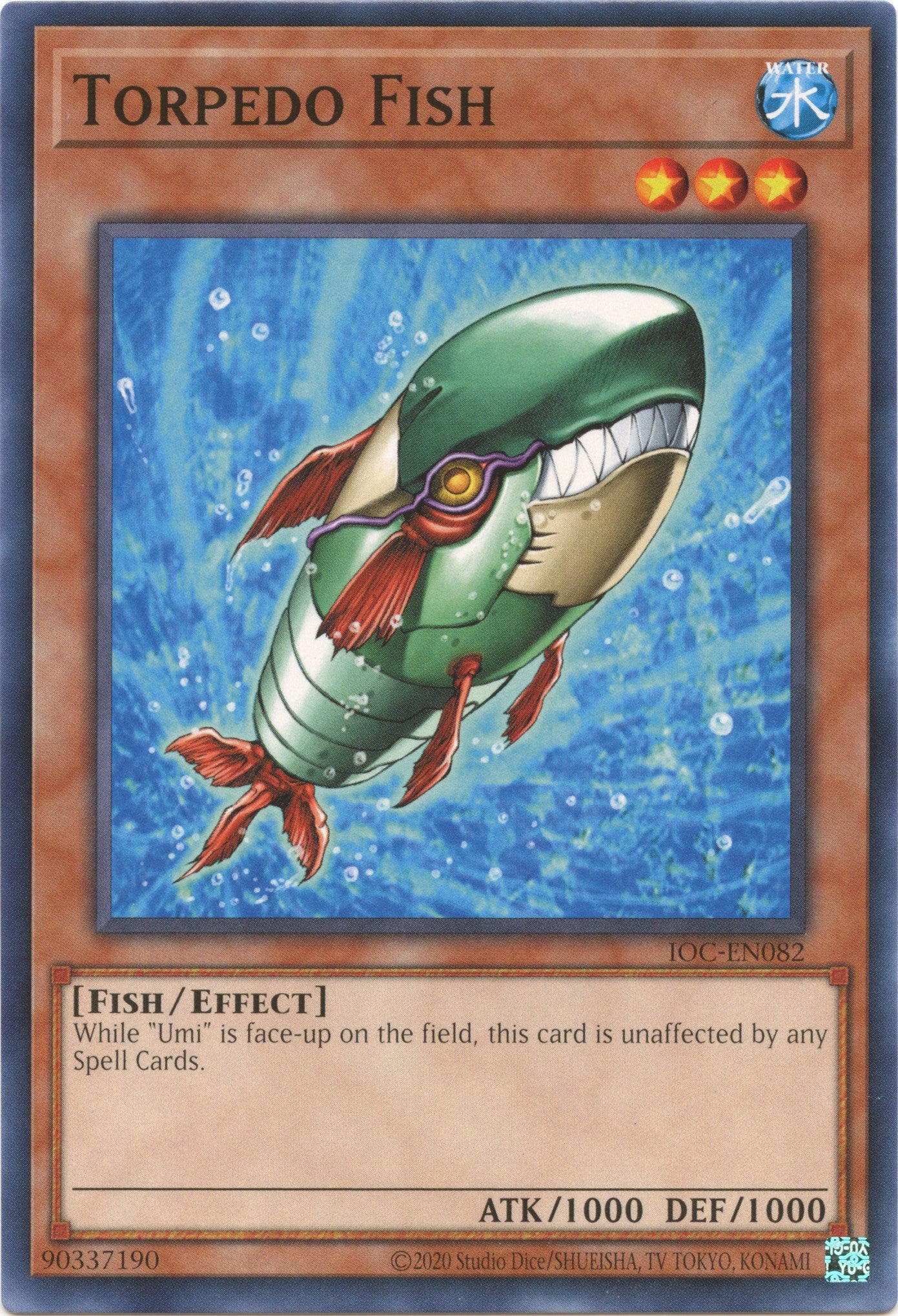 Torpedo Fish (25th Anniversary) [IOC-EN082] Common | Odin's Place