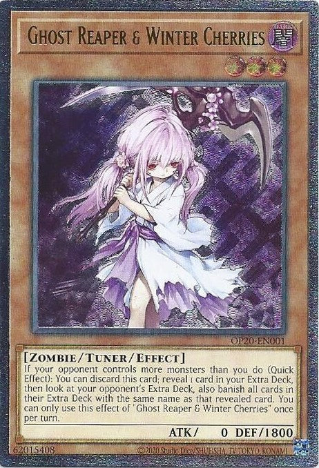 Ghost Reaper & Winter Cherries [OP20-EN001] Ultimate Rare | Odin's Place
