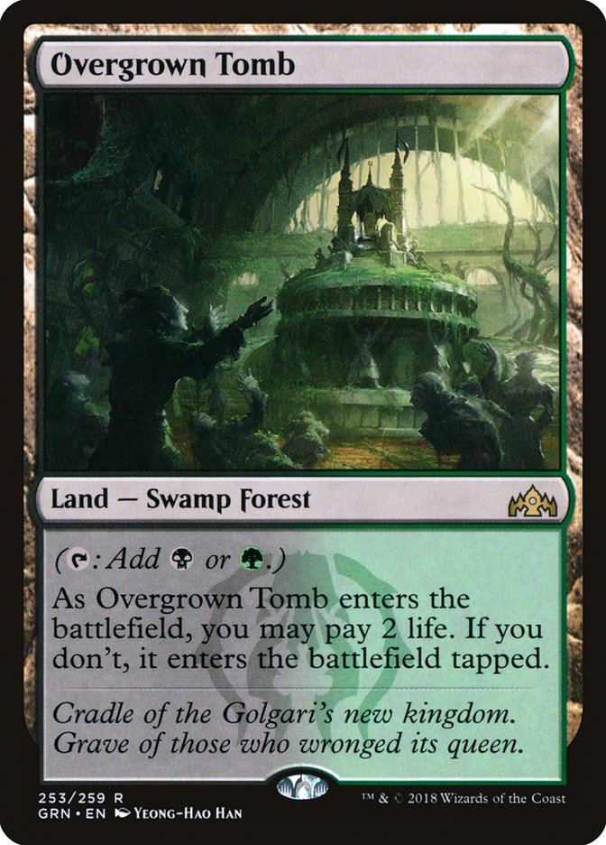 Overgrown Tomb (253) [Guilds of Ravnica] | Odin's Place