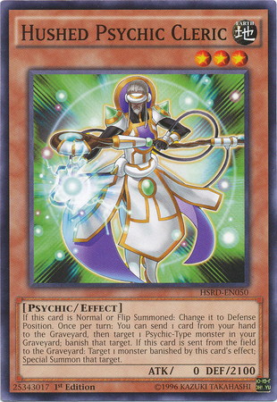 Hushed Psychic Cleric [HSRD-EN050] Common | Odin's Place