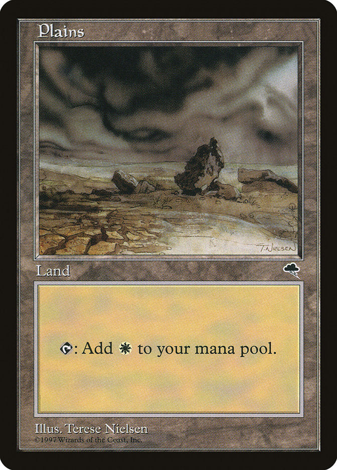 Plains (Black Signature on White Background) [Tempest] | Odin's Place
