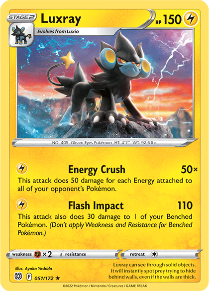 Luxray (051/172) [Sword & Shield: Brilliant Stars] | Odin's Place