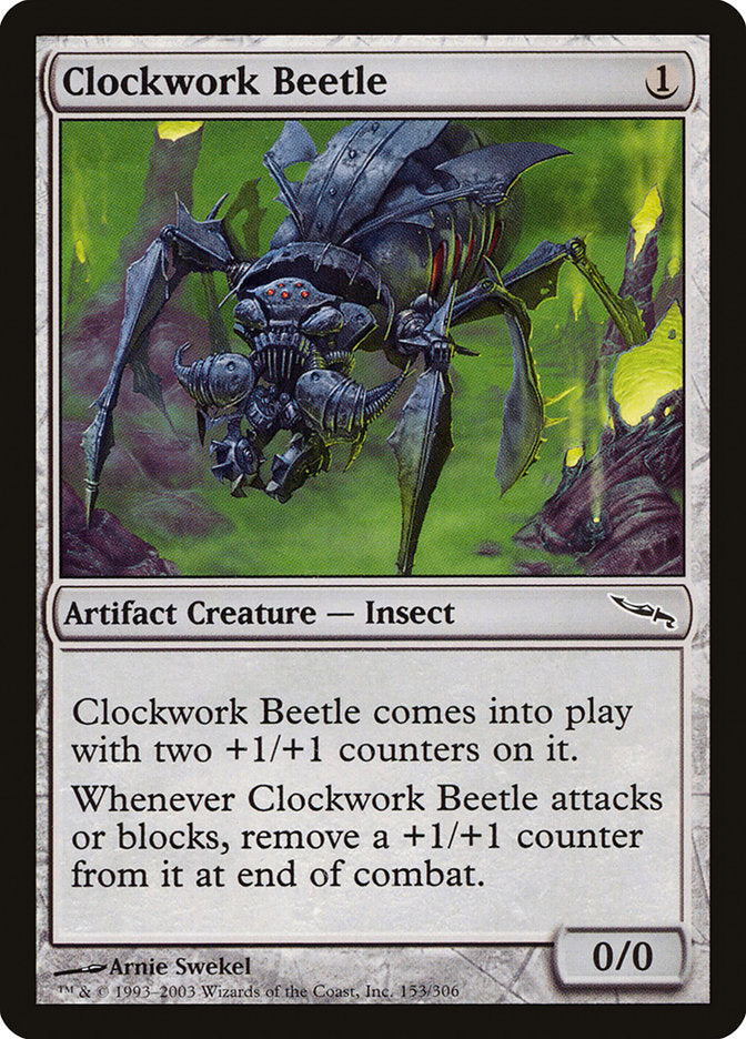 Clockwork Beetle (153) [Mirrodin] | Odin's Place