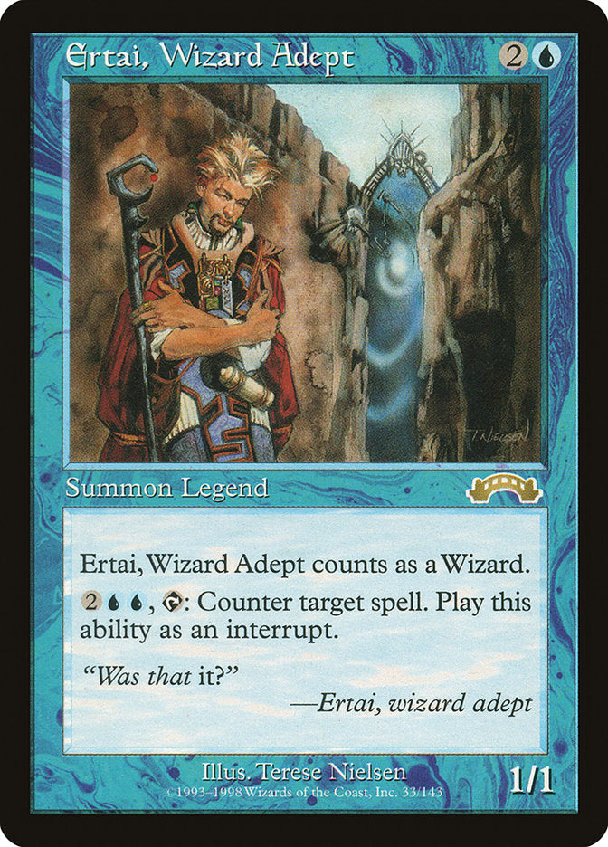 Ertai, Wizard Adept (33) [Exodus] | Odin's Place