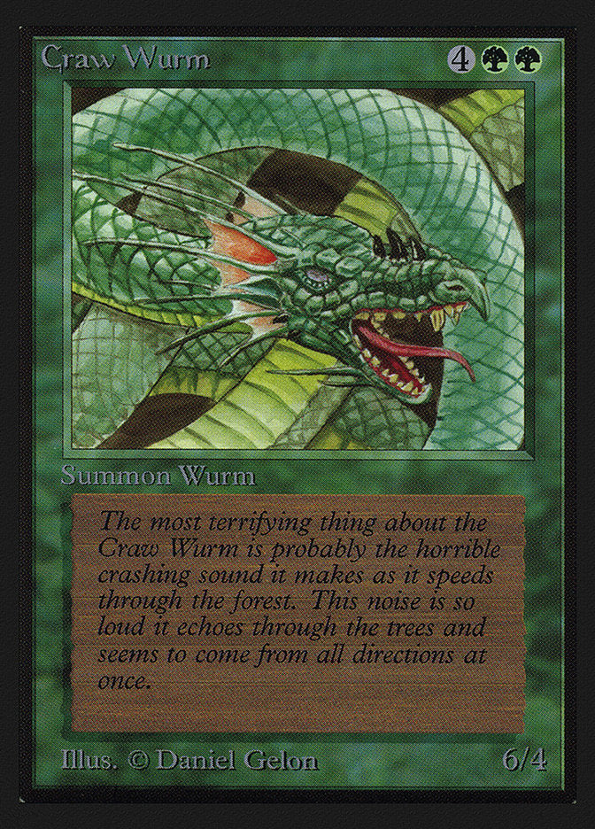 Craw Wurm [International Collectors' Edition] | Odin's Place