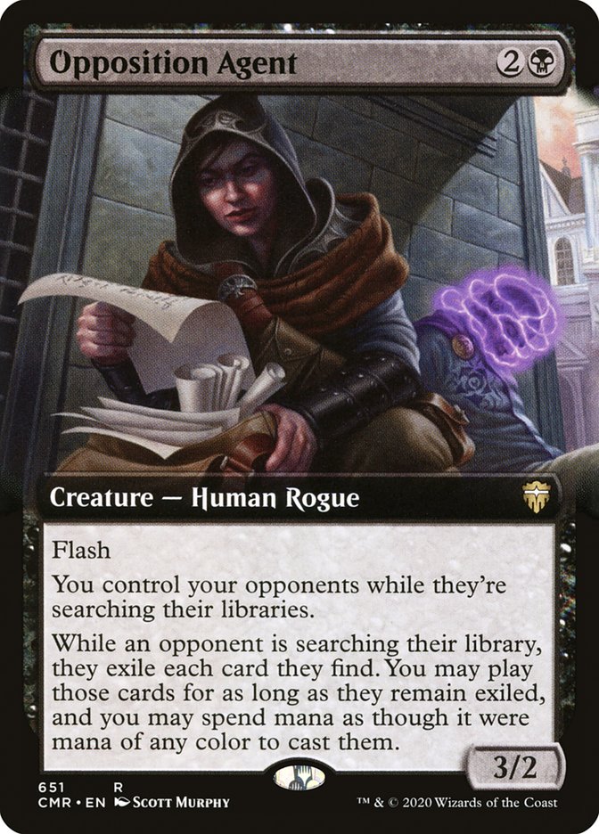 Opposition Agent (Extended Art) [Commander Legends] | Odin's Place