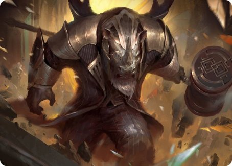 Perrie, the Pulverizer Art Card [Streets of New Capenna Art Series] | Odin's Place