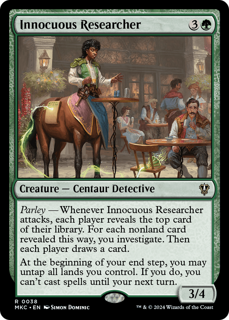 Innocuous Researcher [Murders at Karlov Manor Commander] | Odin's Place