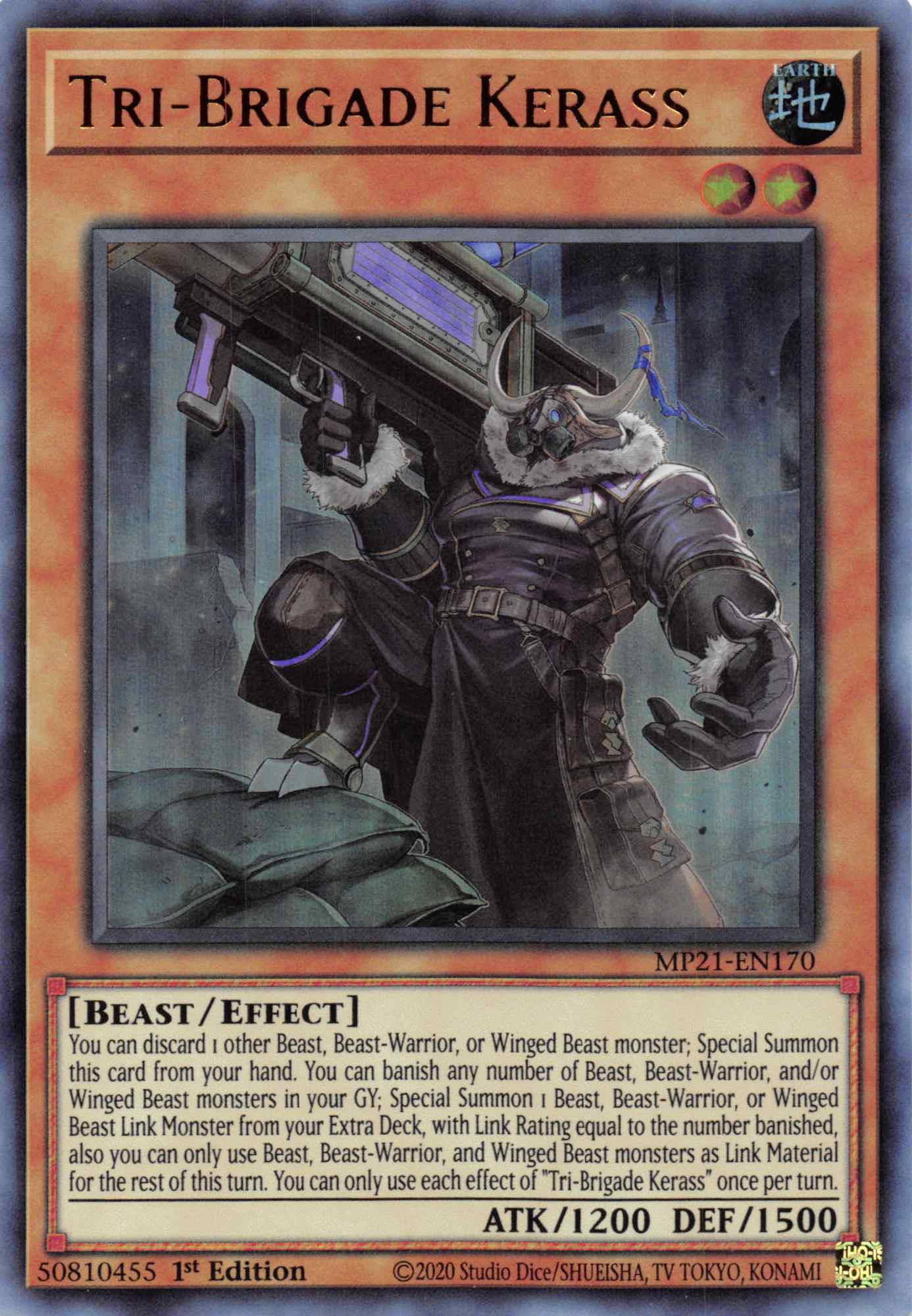 Tri-Brigade Kerass [MP21-EN170] Ultra Rare | Odin's Place