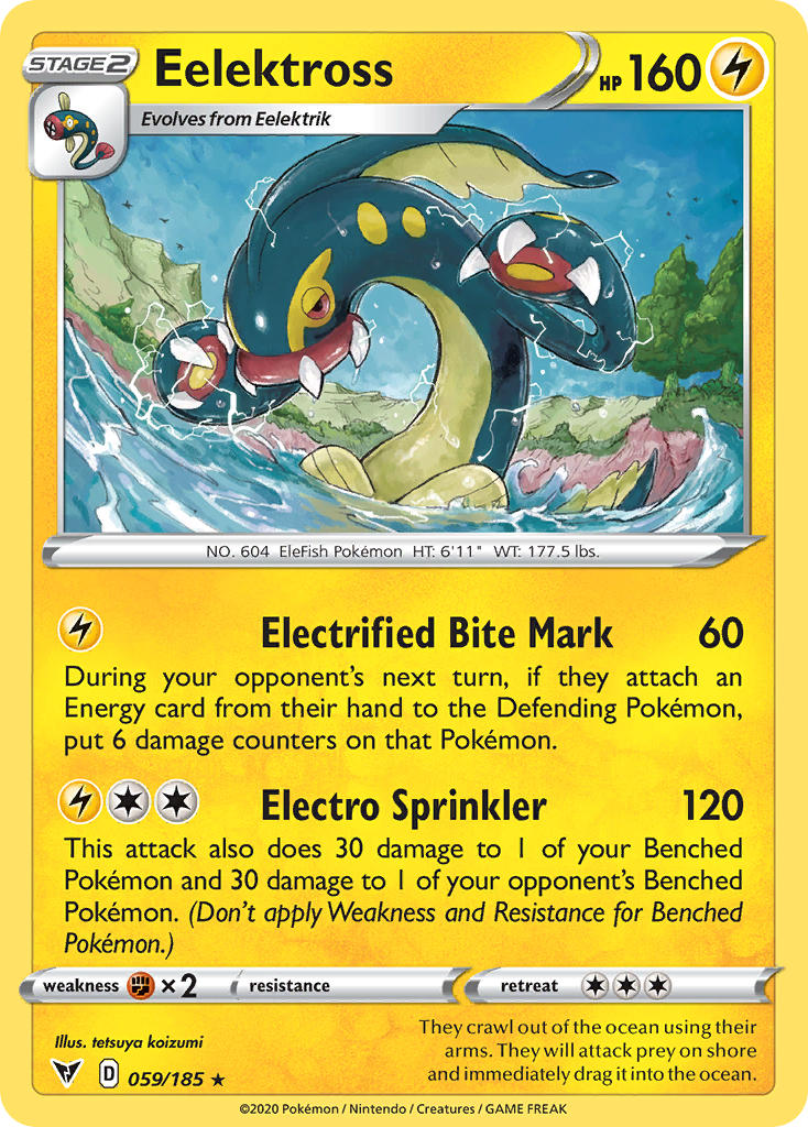Eelektross (059/185) [Sword & Shield: Vivid Voltage] | Odin's Place
