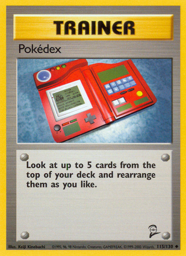 Pokedex (115/130) [Base Set 2] | Odin's Place