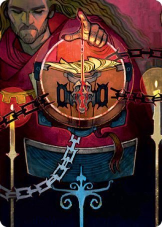 Sign in Blood Art Card [Strixhaven: School of Mages Art Series] | Odin's Place