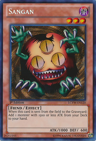 Sangan [LCYW-EN120] Secret Rare | Odin's Place