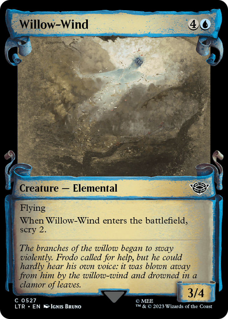 Willow-Wind [The Lord of the Rings: Tales of Middle-Earth Showcase Scrolls] | Odin's Place