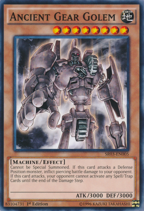 Ancient Gear Golem [SR03-EN005] Common | Odin's Place