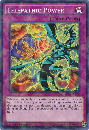 Telepathic Power [BP03-EN208] Shatterfoil Rare | Odin's Place