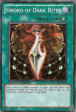 Sword of Dark Rites [GLD4-EN042] Common | Odin's Place