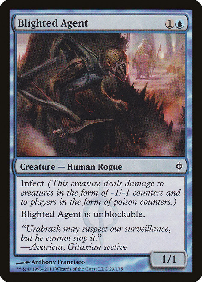 Blighted Agent (29) [New Phyrexia] | Odin's Place