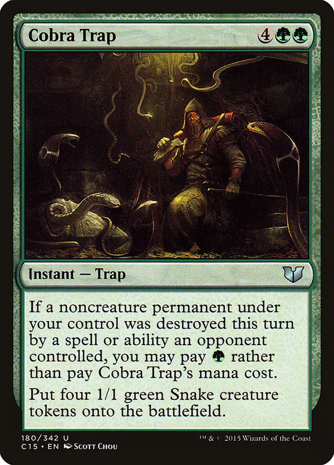 Cobra Trap (180) [Commander 2015] | Odin's Place