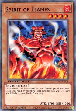 Spirit of Flames [SGX1-ENH05] Common | Odin's Place