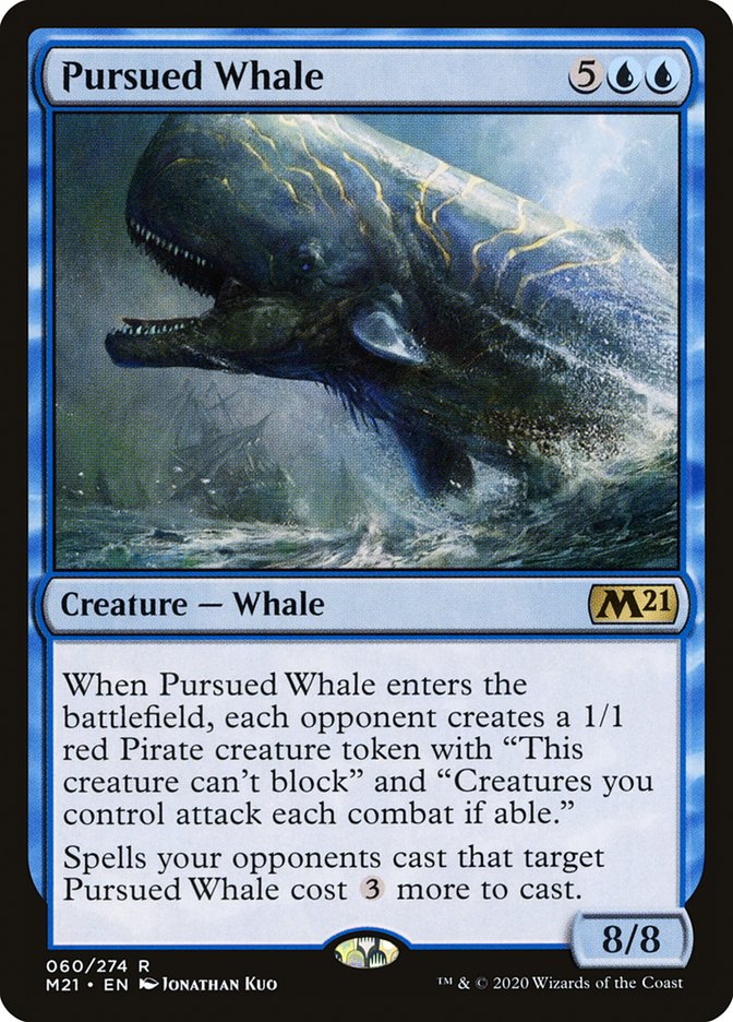 Pursued Whale [Core Set 2021] | Odin's Place