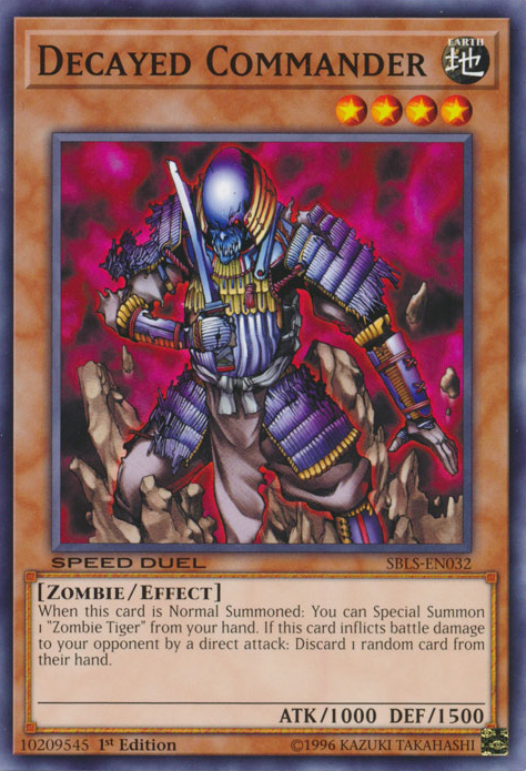 Decayed Commander [SBLS-EN032] Common | Odin's Place