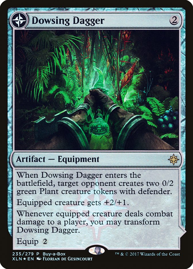 Dowsing Dagger // Lost Vale (Buy-A-Box) [Ixalan Treasure Chest] | Odin's Place