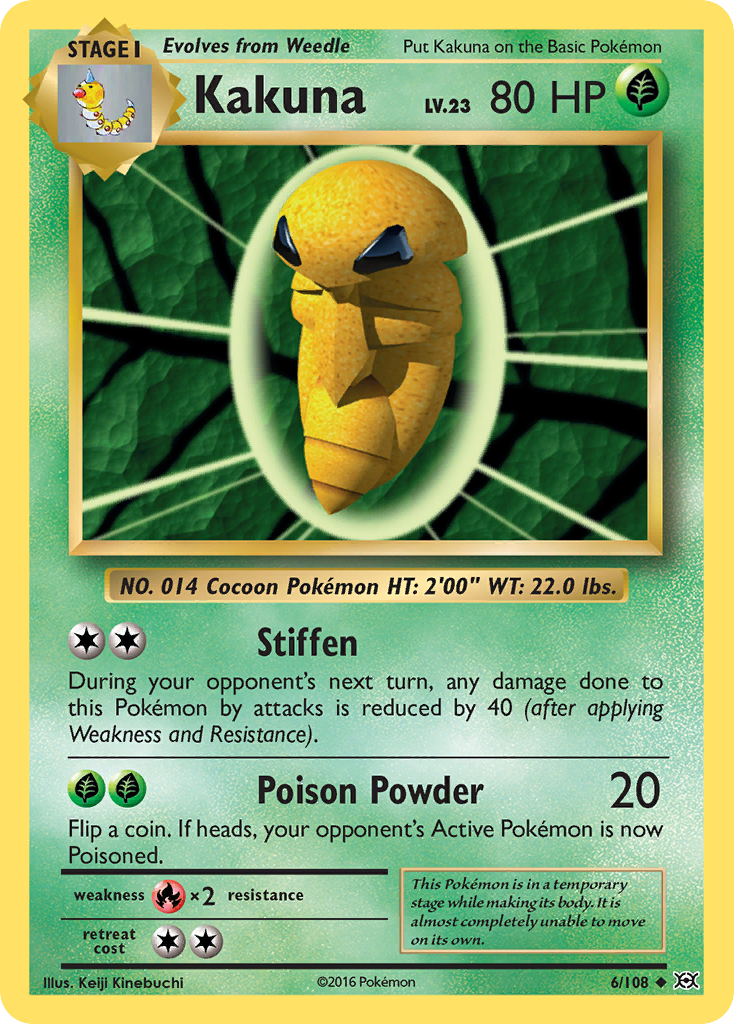 Kakuna (6/108) [XY: Evolutions] | Odin's Place