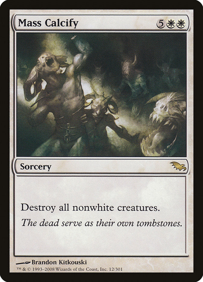 Mass Calcify (12) [Shadowmoor] | Odin's Place