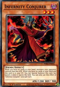 Infernity Conjurer [PHRA-EN016] Common | Odin's Place