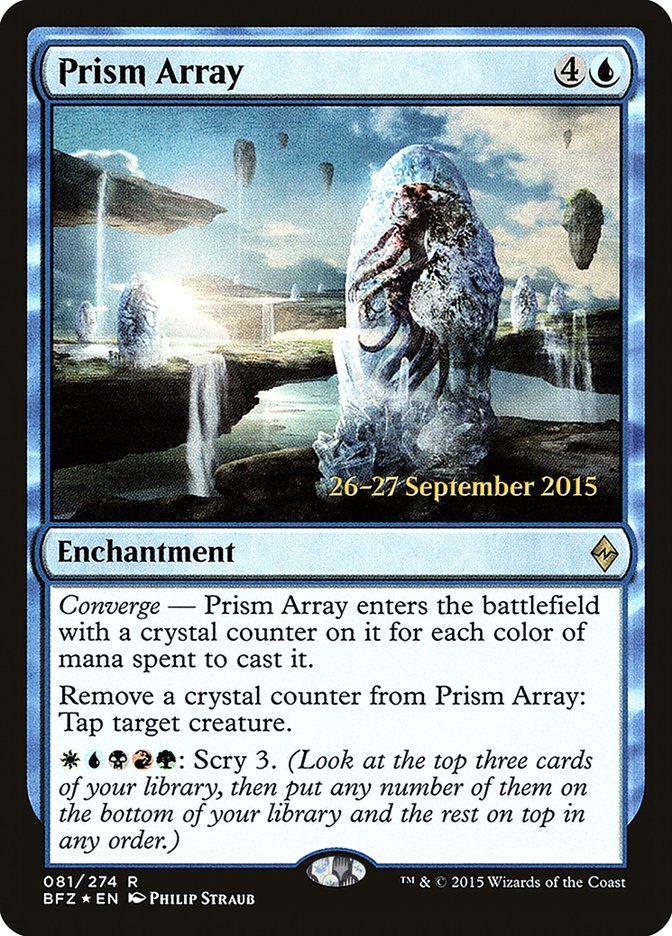 Prism Array (81) [Battle for Zendikar Prerelease Promos] | Odin's Place