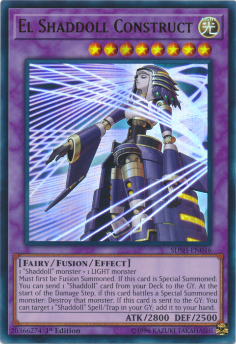 El Shaddoll Construct [SDSH-EN046] Ultra Rare | Odin's Place