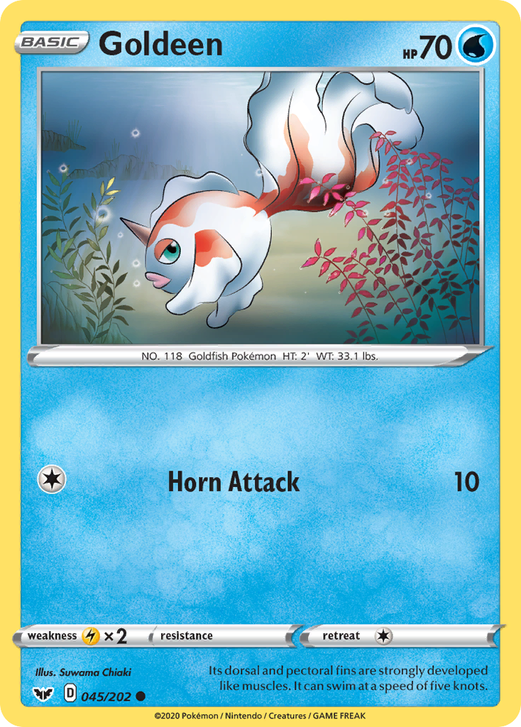 Goldeen (045/202) [Sword & Shield: Base Set] | Odin's Place