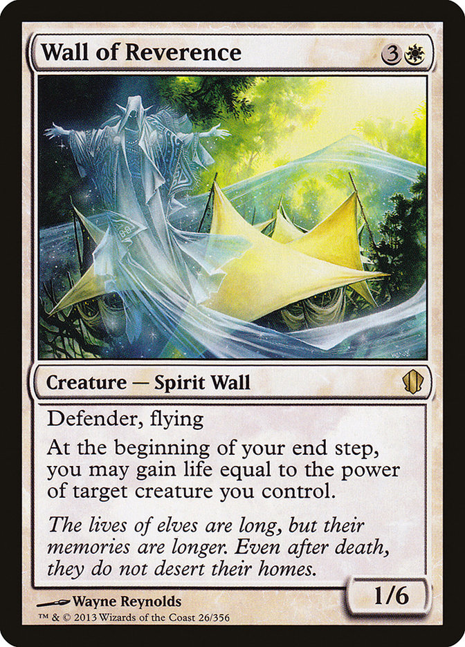 Wall of Reverence (26) [Commander 2013] | Odin's Place