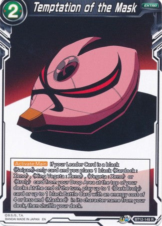 Temptation of the Mask (BT12-149) [Vicious Rejuvenation] | Odin's Place