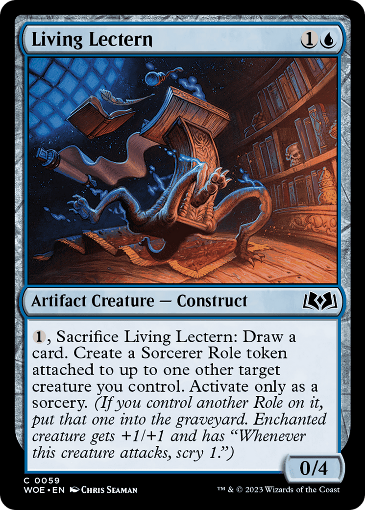 Living Lectern [Wilds of Eldraine] | Odin's Place