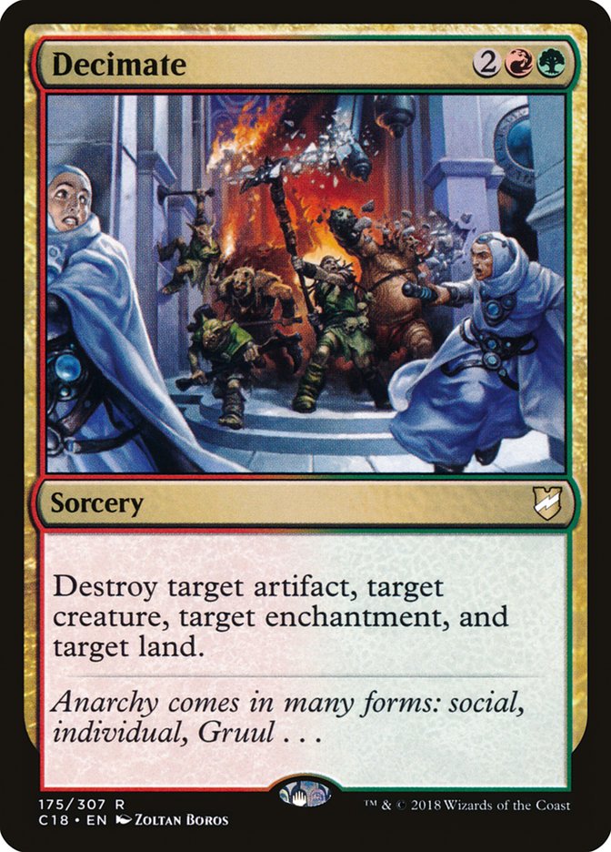 Decimate (175) [Commander 2018] | Odin's Place