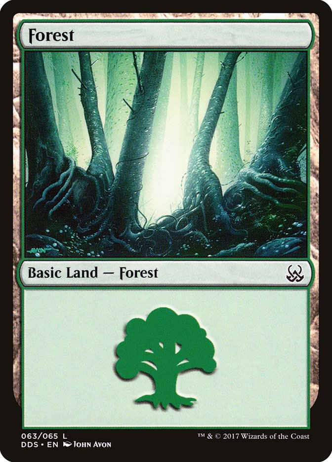 Forest (63) [Duel Decks: Mind vs. Might] | Odin's Place