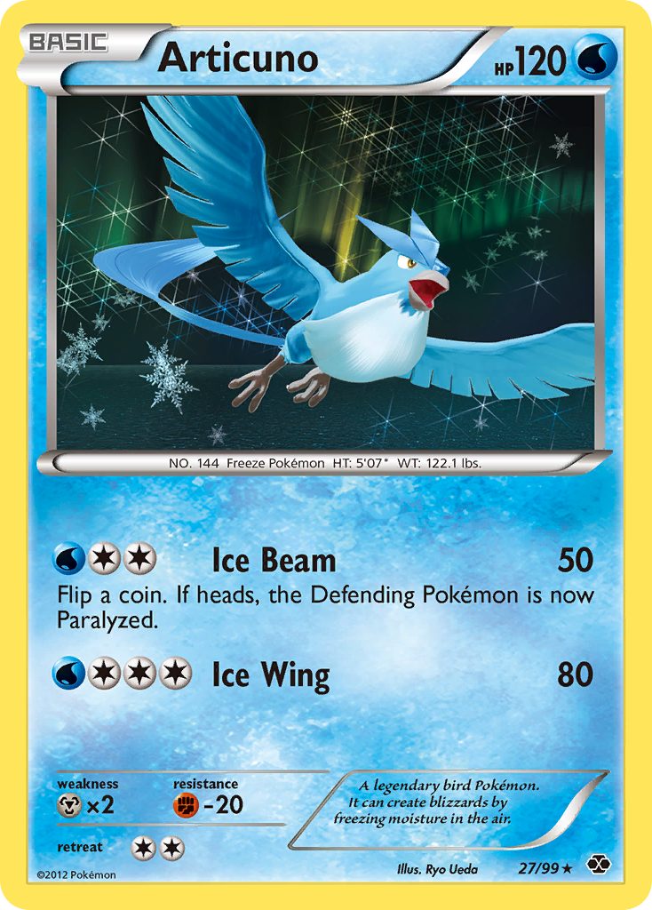 Articuno (27/99) [Black & White: Next Destinies] | Odin's Place