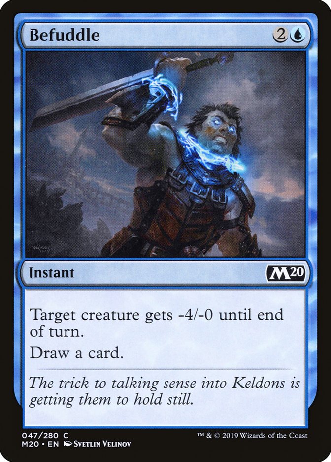 Befuddle [Core Set 2020] | Odin's Place